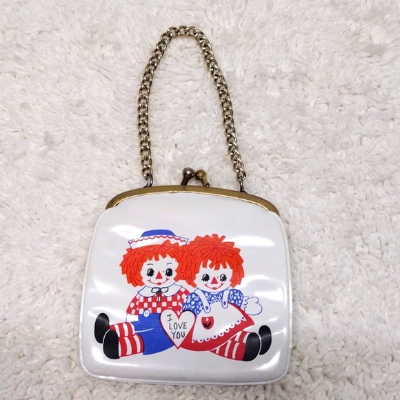 Vintage Toy Hallmark Raggedy Ann Andy Mini Handbag - Picture 1 of 13